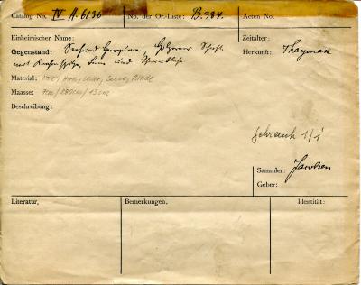 Harpoon for seal hunting