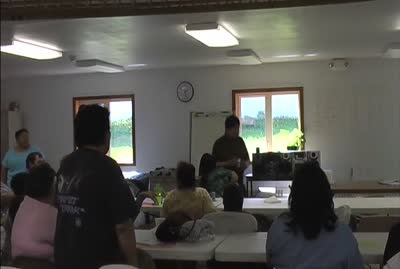 Port Graham Language Class with Elders 6/18/08